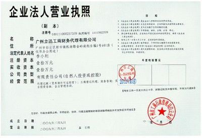 廣州立迅工商財(cái)務(wù)代理 專(zhuān)業(yè)服務(wù)助力企業(yè)高效運(yùn)營(yíng)